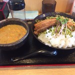 らーめん仙代 - グリーンカレーつけ麺 850円