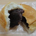 焼きたて工房　歩粉 - あんフランス　割ってみた