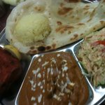 インドレストラン ラム - 友人が頼んだブルジョワなセット