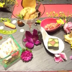 創作Dining Sushi　きくち - ①女子会の前菜