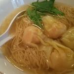 香港麺専家 天記 - 海老ワンタン麺( ﾟДﾟ)ｳﾏｰ
