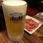 Yakiniku Daikouen - ビールはアサヒ