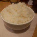 横浜家系らーめん三元 - 〆のおかわり　大盛りご飯♡