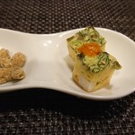 SEN YO - 海老入り卵。ソースが素晴らしい