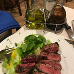 チーロ - 味付けはオリーブオイル、バルサミコソースで