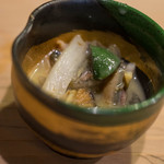 うを徳 - 芋莖（いもがら）に榮螺（さゞえ）