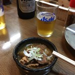 とりの秀 - お通しで煮込みが出ることもある
