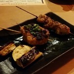 食彩一番 - 【女子会コース】串焼き3種盛合せ