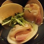 食彩一番 - 【女子会コース】地ハマグリの酒蒸し