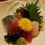 食彩一番 - 【女子会コース】鮮魚のお刺し身盛合せ