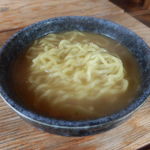 〆のラーメン　100円
