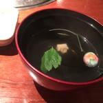 よろにく - ハチノスの吸い物