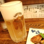 キンキンに冷えた生ビール