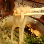 幸美 - モチモチ麺　持ち上げ