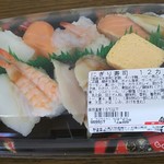 ディオ - にぎり寿司12貫 税抜462円(2017.05.28)