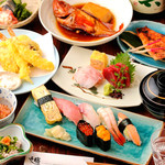 Sushi Katsu - コース一例