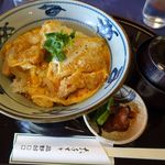 品野台カントリークラブ - 2017.06 瀬戸豚カツ、ご飯少な目(1,200円)