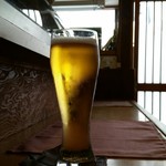 ハンバーガーショップ ロクモンセン - ビール（４００円）