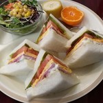 Kohisemmontenribaju - サンドイッチが分厚くていい！