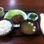 朝日家 - ハンバーグ定食