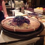 國廣 - 炊き餃子鍋に追加の麺