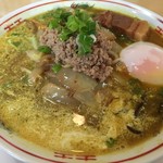 らーめん 一力 - カレー豚骨らーめん(750円)