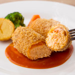 Recommended lunch crab cream Croquette