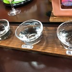 かわせみの宿 - 信州地酒3酒飲み比べ♪