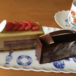 アンオー - ガトーショコラ（右）