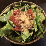 イドコロネ - インド風カレー&ミニサラダ（オリジナル） ¥800 のミニサラダ