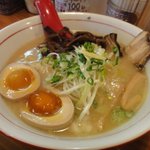 麺工房　茜屋 - 味玉ラーメン\780