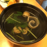 鰻はし本 - 肝吸い