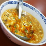 四川食府 - サンラースープ（４８０円）２０１７年５月