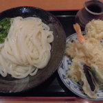 さぬきうどん冨家 - さぬきうどん 冨家（とみや） 天ぷらぶっかけ（兵庫区）