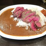 TOKYO ステーキ丼 ガブス - ステーキカレー（大盛り）￥980