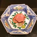 鮨 ます田 - 2017年（平成29年）春頃 金目鯛昆布締め