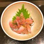 鮨 ます田 - 2017年（平成29年）春頃 アジタタキ