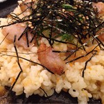 創作レストラン 一刻 - トントロあぶり焼きとバターライス