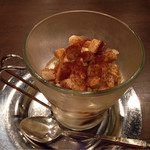 創作レストラン 一刻 - 自家製ティラミス（トップビュー）