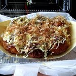 栄たこ - たこ焼６個(甘口ソース)！