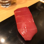 鮨一 - インド鮪赤身漬け