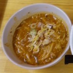 武市総本店 - 辛味噌つけ麺（スープ・激辛２００）