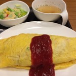 みぃ珈琲 - H.29.4.25.昼 オムライス 800円税込