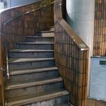 トラットリア デル チェーロ - お店は二階に