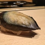 鮓職人 秦野よしき - 茄子の揚げ浸し握り
