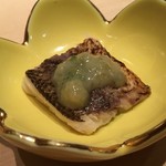 鮓職人 秦野よしき - カマスのハラペーニョ添え