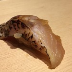 鮓職人 秦野よしき - ノドグロ漬け炙り