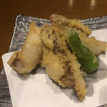 魚真 - 春子鯛の天ぷら