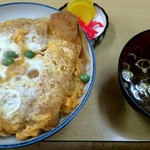 栄安 - カツ丼 ￥550