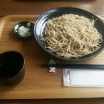 そば＆カフェ からくれ - もりそば700円